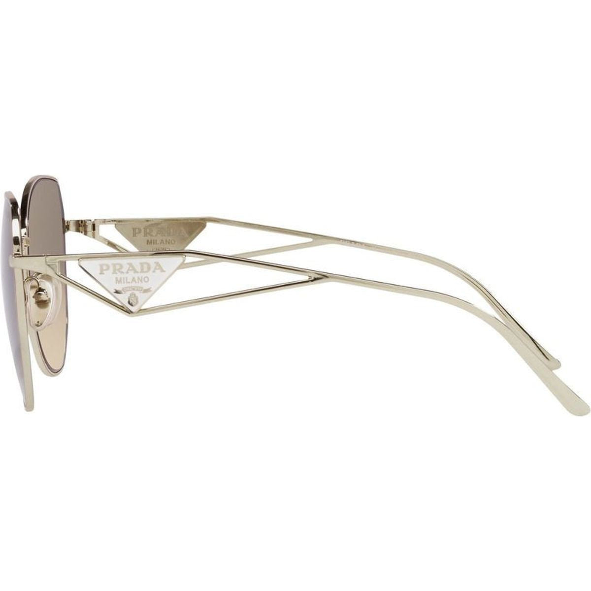 PR57YS, Pale Gold/Light Brown and Grey Gradient Lenses