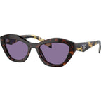 PRA02SF, Havana/Violet Mirror Lenses