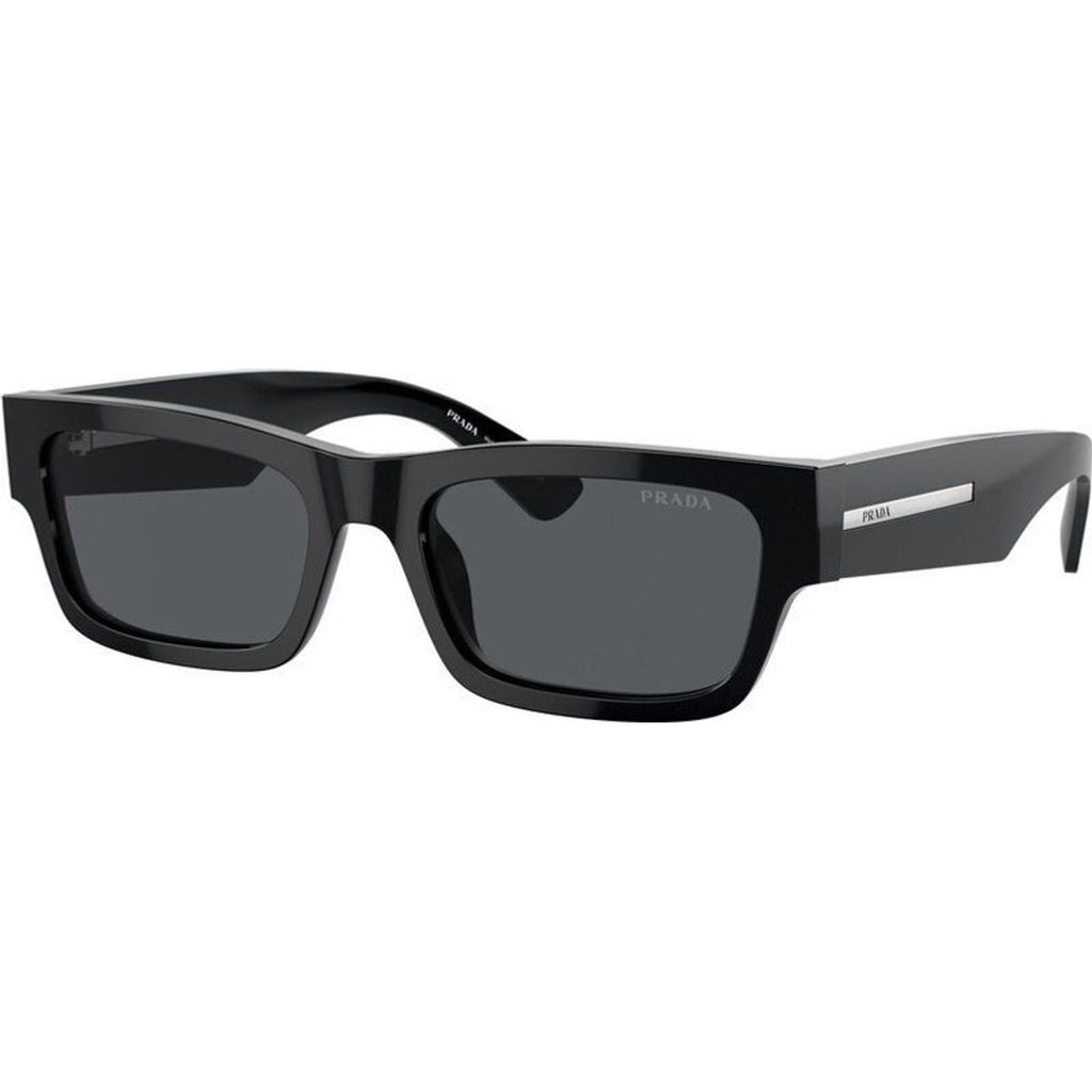 PRA03S, Black/Blue Vintage Glass Lenses