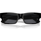 PRA03S, Black/Blue Vintage Glass Lenses