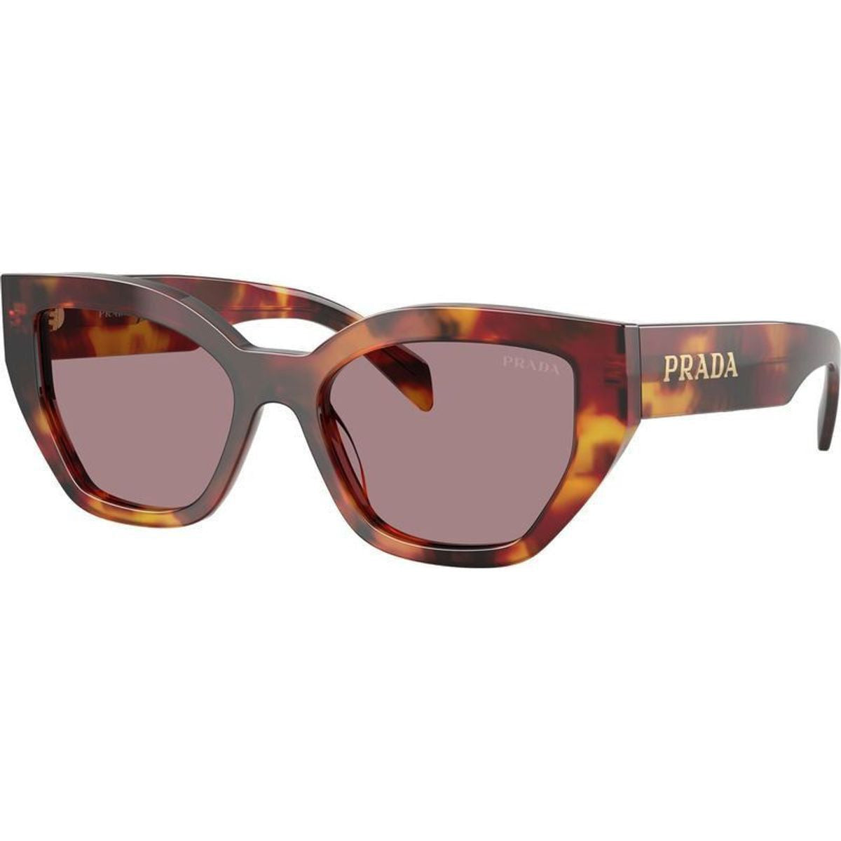 PRA09S, Poppy Tortoise/Light Purple Brown Lenses