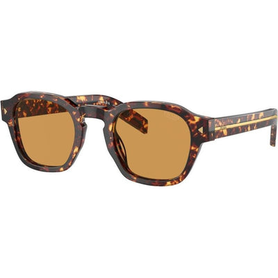 PRA16S, Magma Tortoise/Light Brown Photochromic Glass Lenses 52 Eye Size