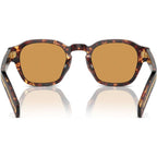 PRA16S, Magma Tortoise/Light Brown Photochromic Glass Lenses 52 Eye Size