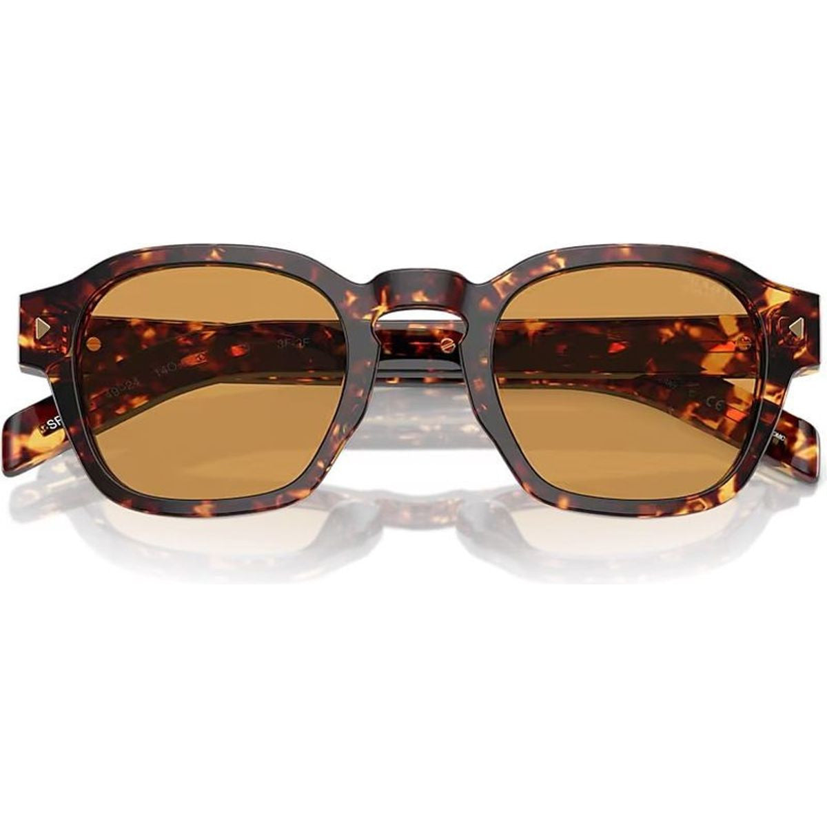 PRA16SF, Magma Tortoise/Light Brown Photochromic Glass Lenses