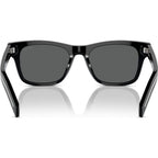 PRA17S, Black/Dark Grey Glass Lenses 54 Eye Size