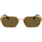 PRA51S, Matte Gold/Dark Brown Lenses
