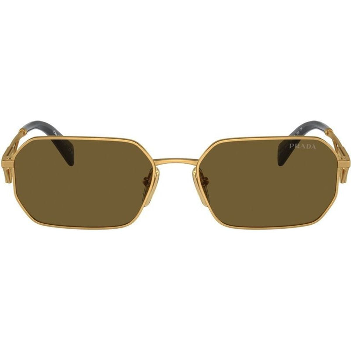 PRA51S, Matte Gold/Dark Brown Lenses