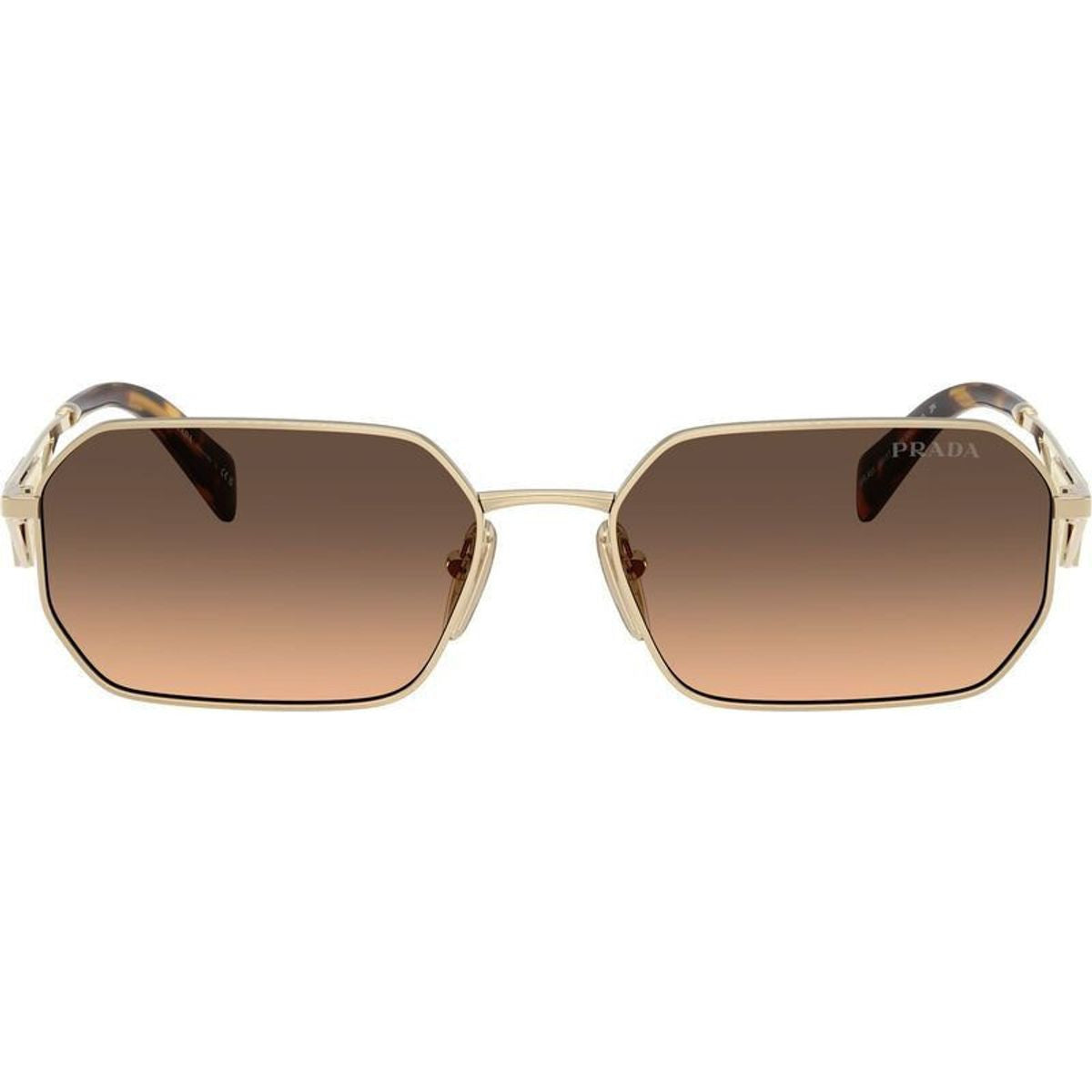 PRA51S, Pale Gold/Brown Grey Gradient Lenses