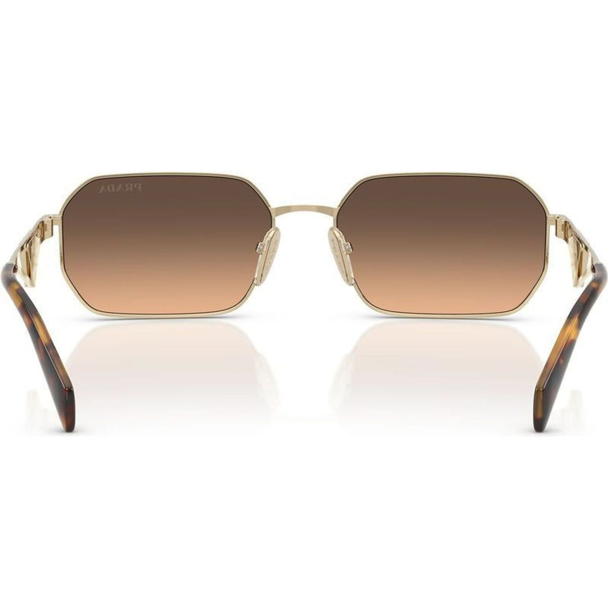 PRA51S, Pale Gold/Brown Grey Gradient Lenses