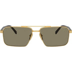 PRA57S, Gold/Light Brown Lenses 61 Eye Size