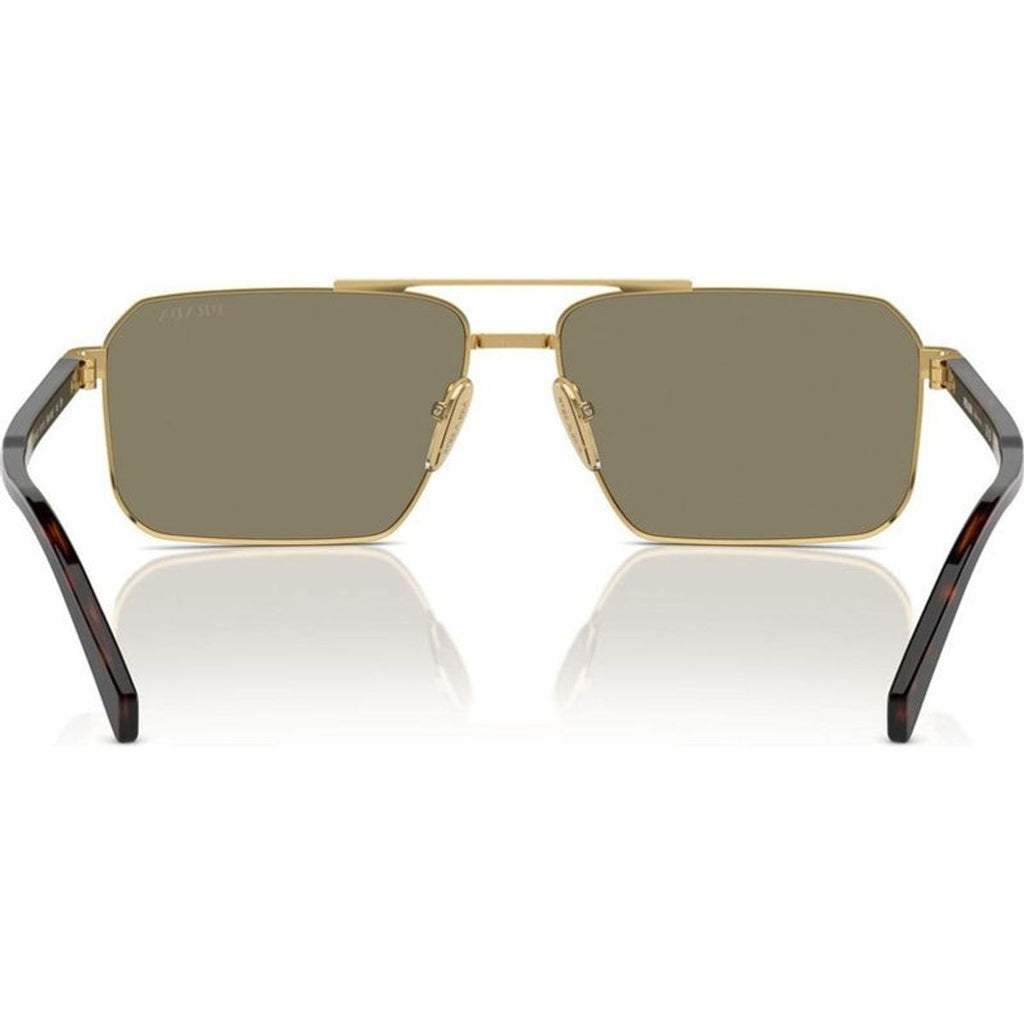 PRA57S, Gold/Light Brown Lenses 61 Eye Size