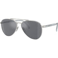 PRA58S, Silver/Dark Grey Flash Silver Mirror Lenses 61 Eye Size