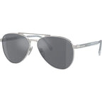 PRA58S, Silver/Dark Grey Flash Silver Mirror Lenses 61 Eye Size