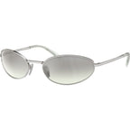 PRA59S, Silver/Silver Gradient Mirror Lenses