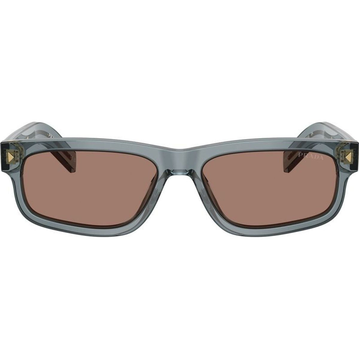 PRB11S, Transparent Ocean/Brown Mirror Lenses 57 Eye Size