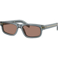 PRB11SF, Transparent Ocean/Brown Mirror Lenses