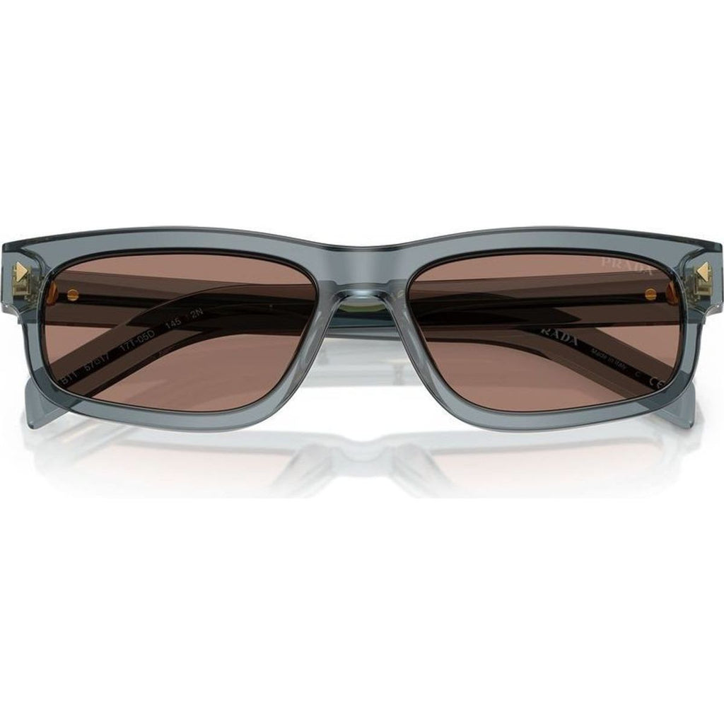 PRB11SF, Transparent Ocean/Brown Mirror Lenses