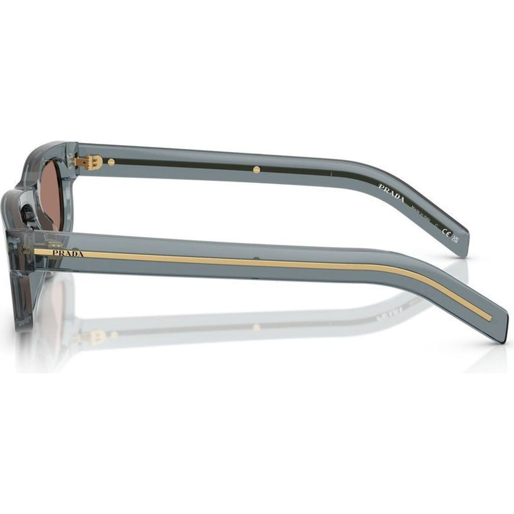 PRB11SF, Transparent Ocean/Brown Mirror Lenses