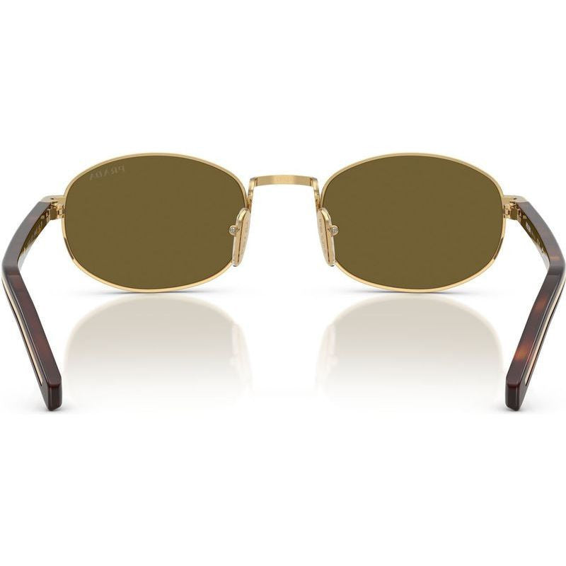 PRB53S, Gold/Dark Brown Lenses 52 Eye Size