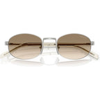 PRB53S, Silver/Brown Light Yellow Gradient Lenses 52 Eye Size