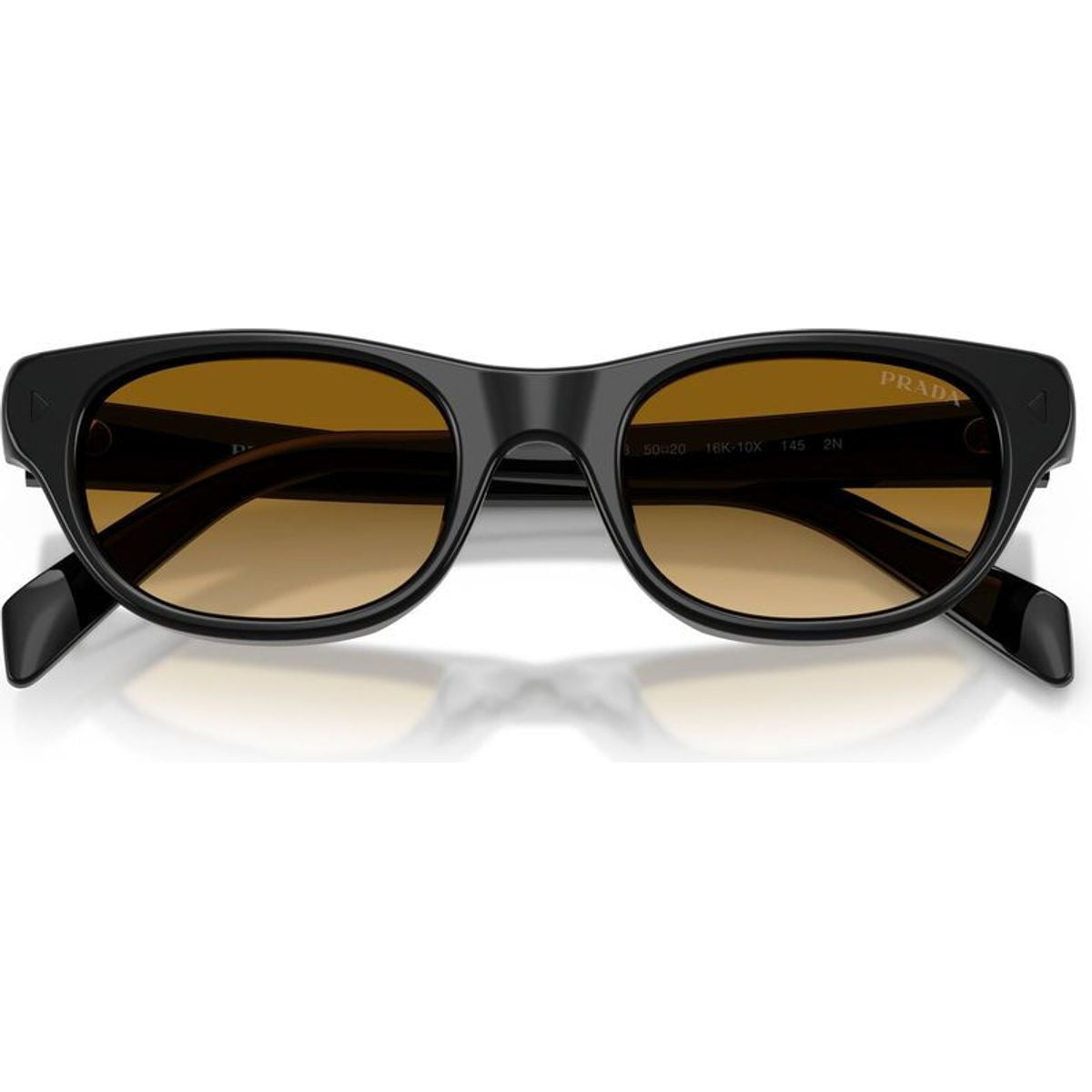 PRC08S, Black/Light Brown Yellow Gradient Lenses