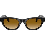 PRC08S, Black/Light Brown Yellow Gradient Lenses