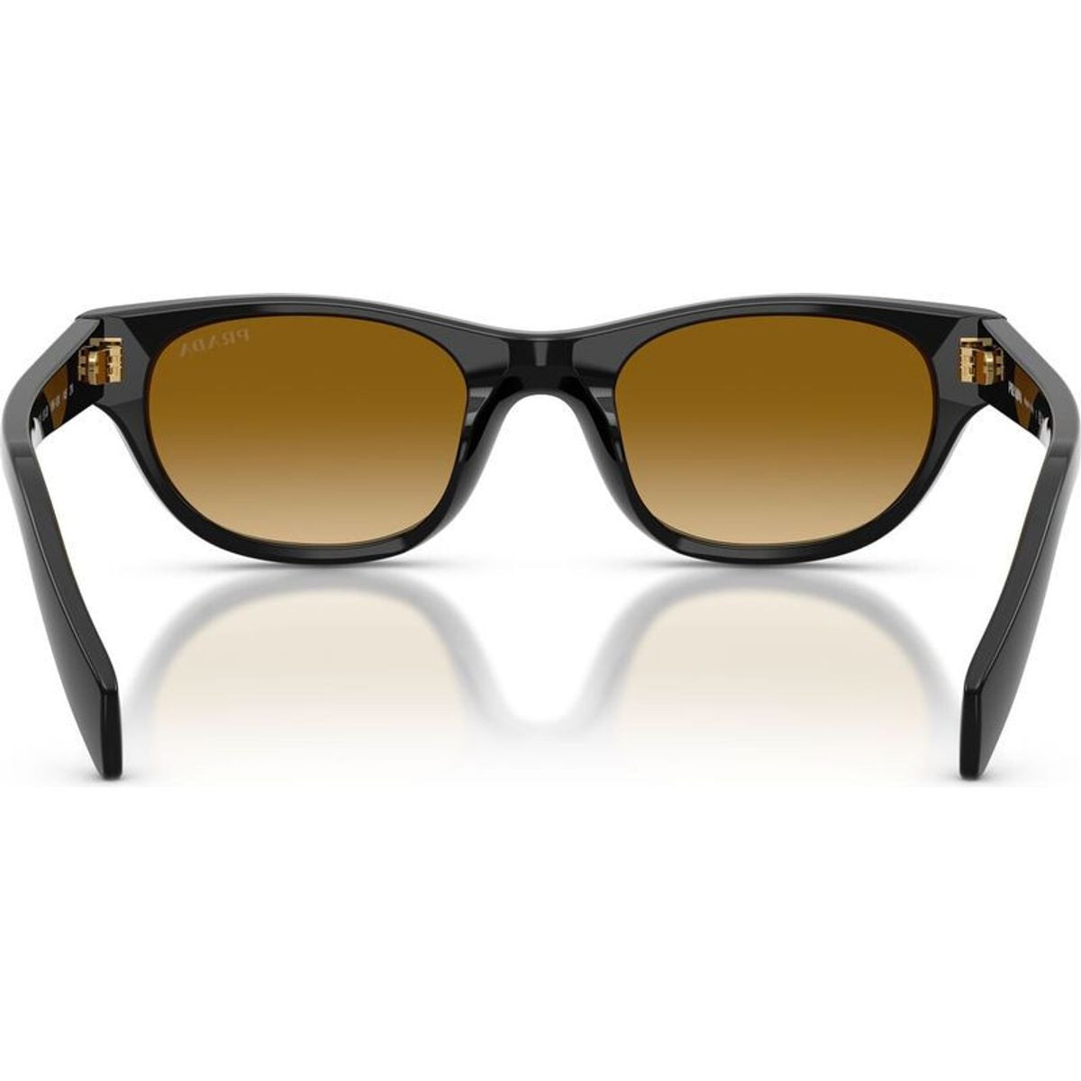 PRC08S, Black/Light Brown Yellow Gradient Lenses
