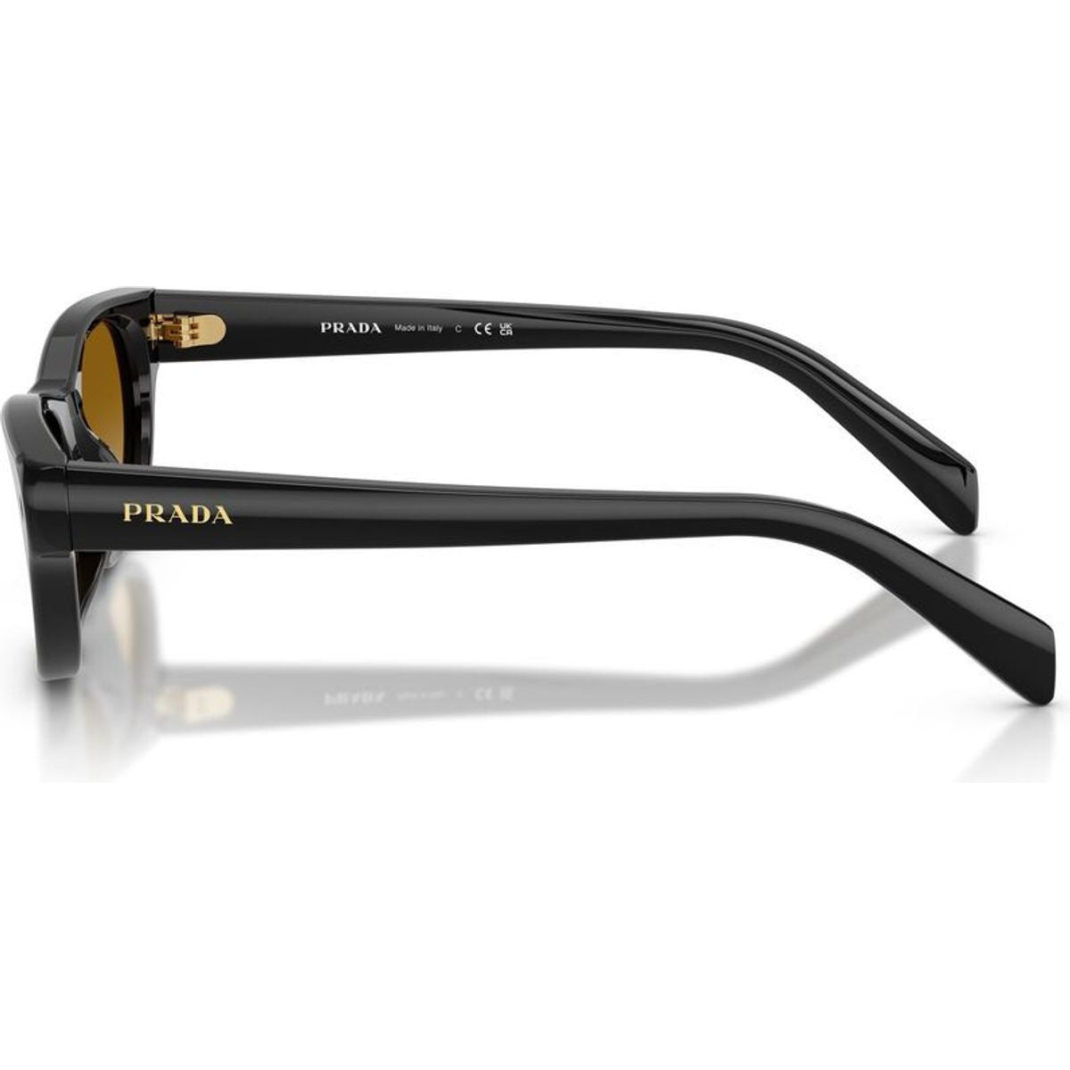 PRC08S, Black/Light Brown Yellow Gradient Lenses