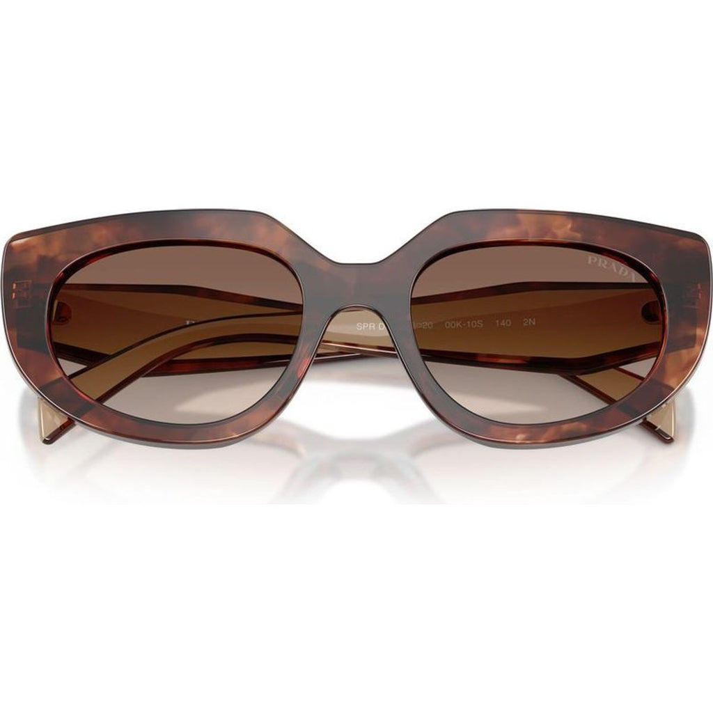 PRD02S, Caramel Tortoise/Brown Gradient Lenses