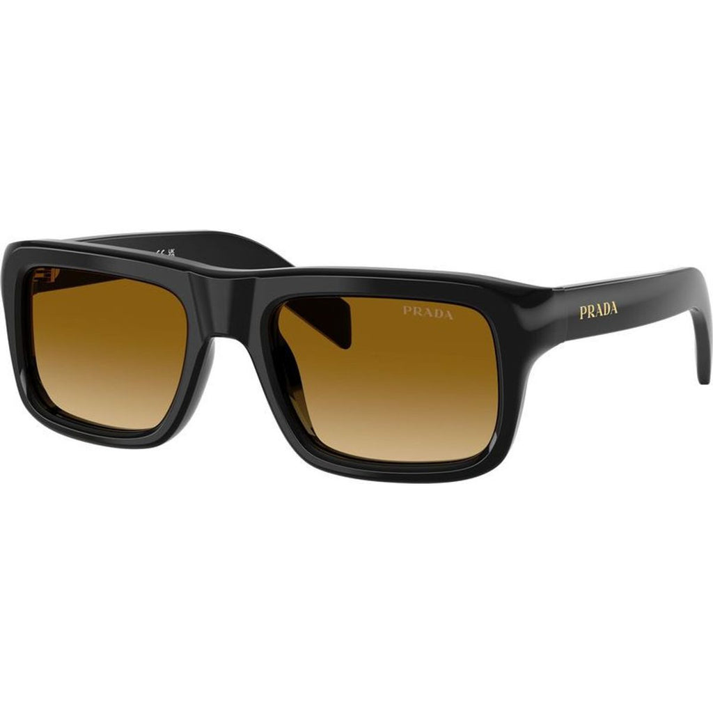 PRD11S, Black/Yellow Light Brown Gradient Lenses