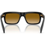 PRD11S, Black/Yellow Light Brown Gradient Lenses