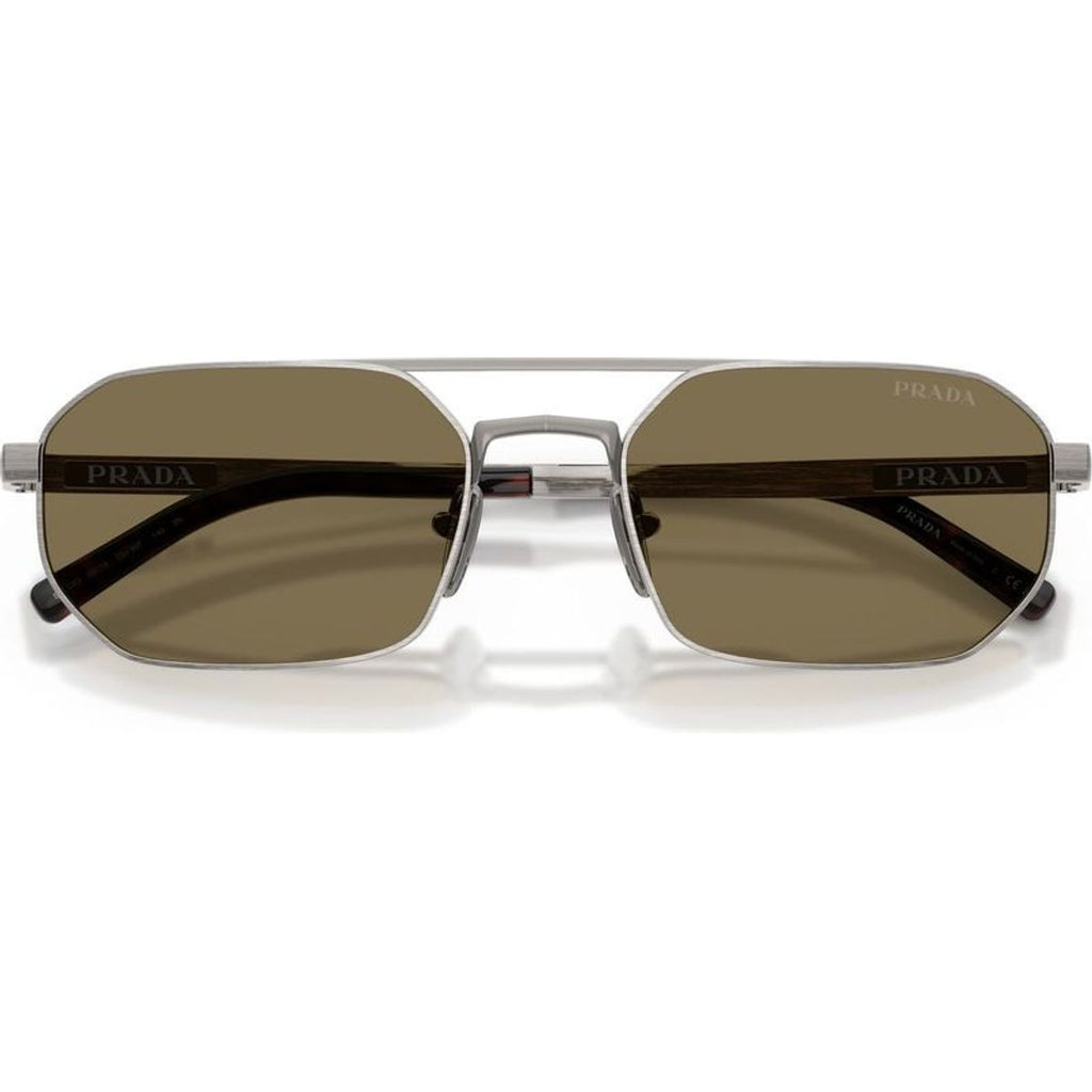 PRD53S, Satin Gunmetal/Light Green Lenses