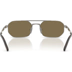 PRD53S, Satin Gunmetal/Light Green Lenses