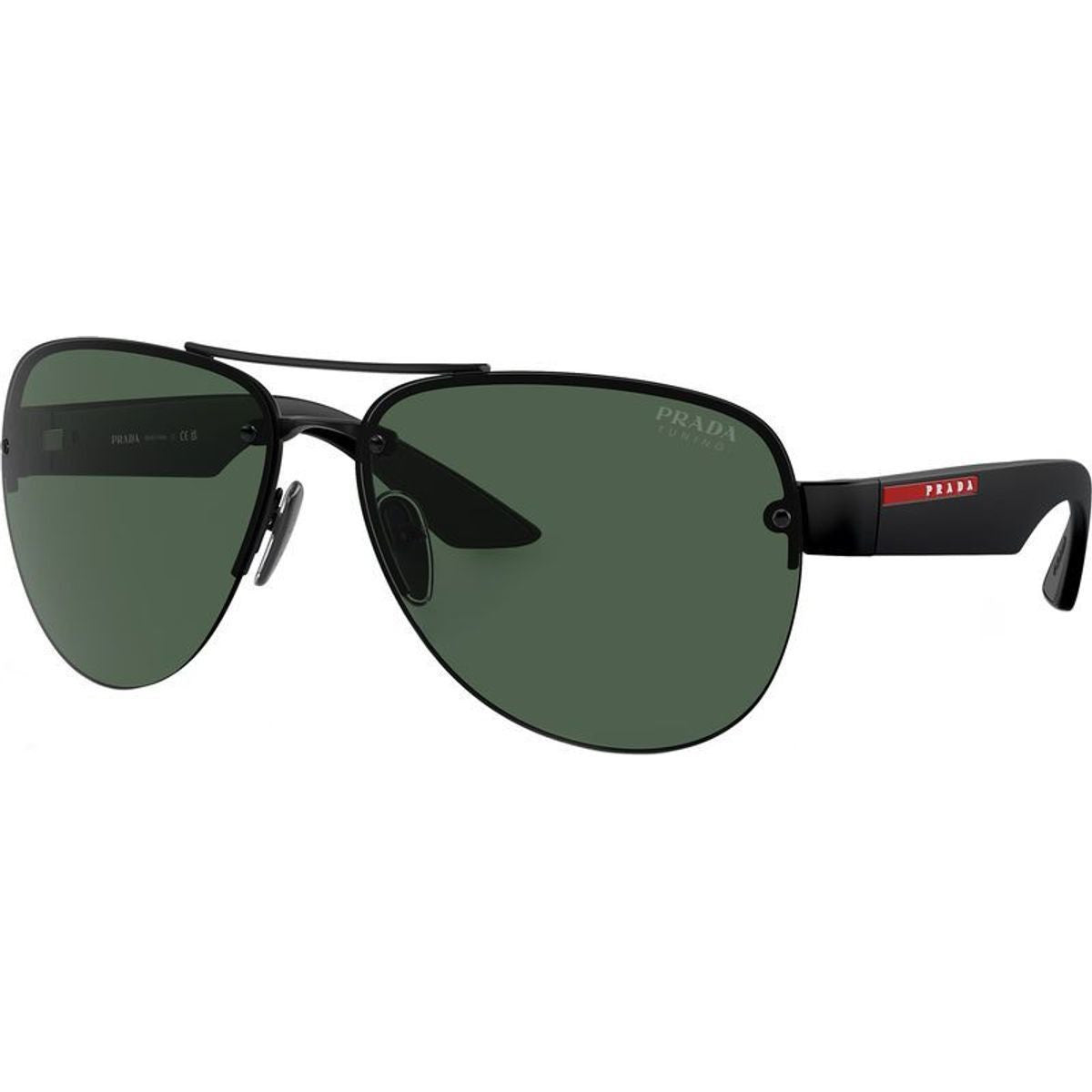 PS55YS, Matte Black/Green Lenses