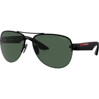 PS55YS, Matte Black/Green Lenses
