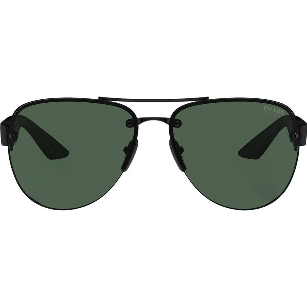 PS55YS, Matte Black/Green Lenses