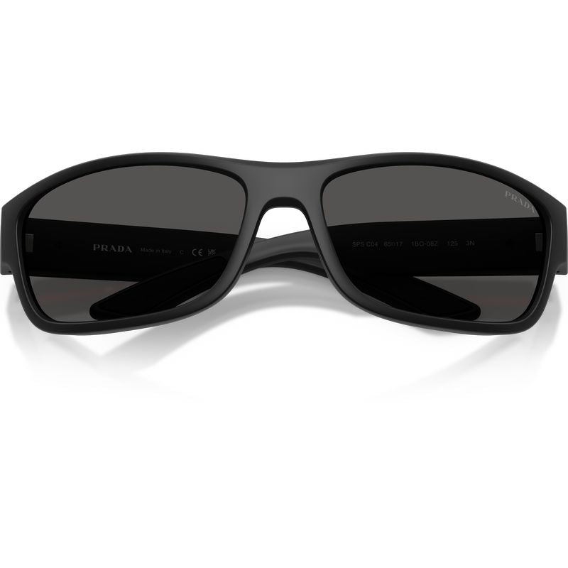 Prada Linea Rossa PSC04S Matte Black Dark Grey Front2