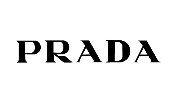 Prada Logo on a white background