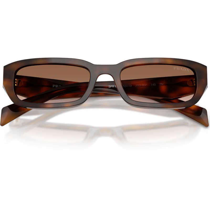 Prada PRB06S Juniper Tortoise Brown Gradient Front2