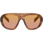 Prada PRC05S Striped Rosewood Orange Gradient Front