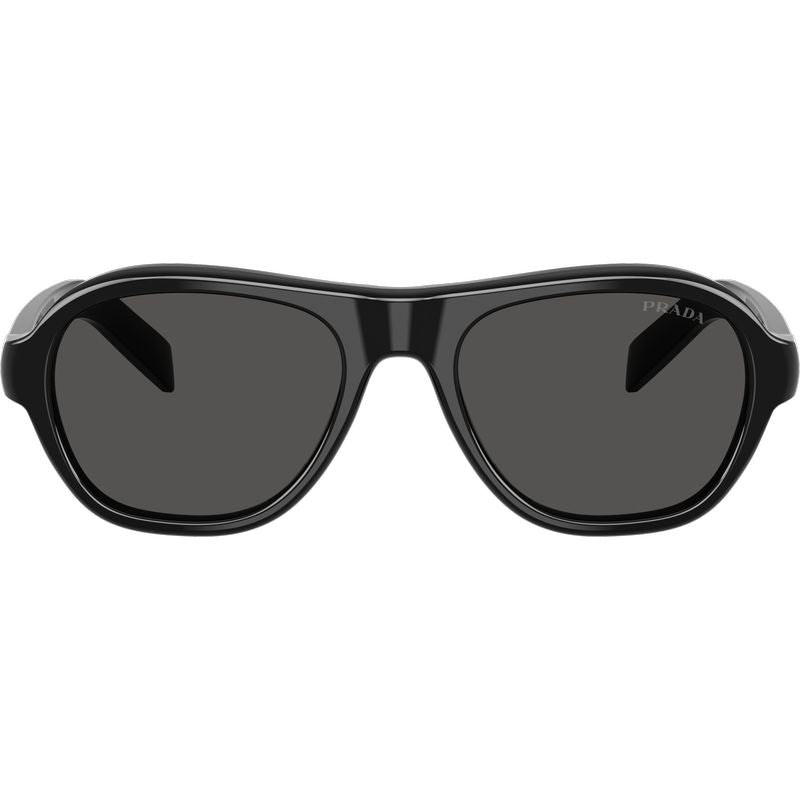 Prada PRD14S Black Dark Grey Front