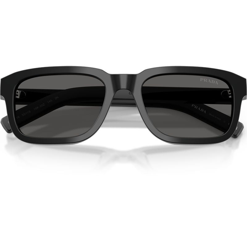 Prada PRD16S Black Dark Grey Front2