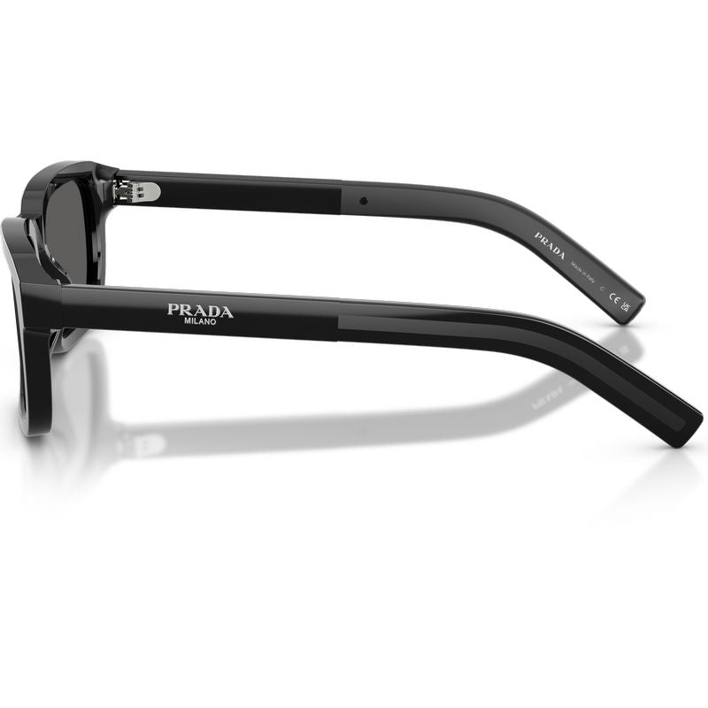 Prada PRD16S Black Dark Grey Side