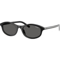 Prada PRD17S Black Basalt Horn Dark Grey Angle