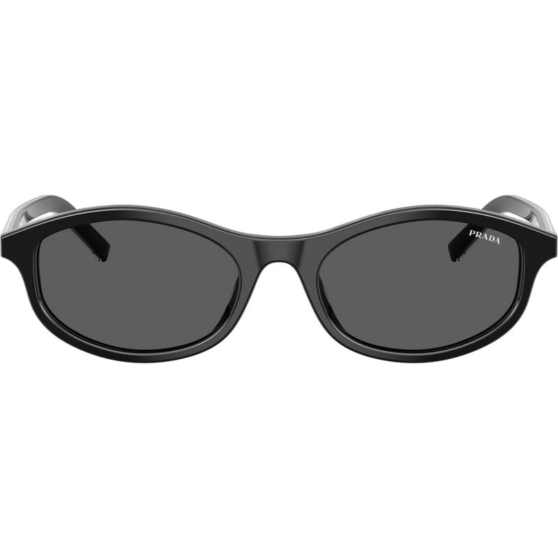 Prada PRD17S Black Basalt Horn Dark Grey Front