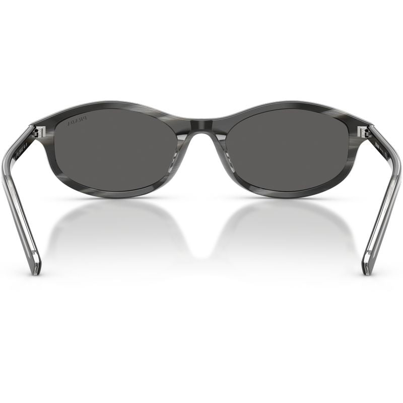 Prada PRD17S Black Basalt Horn Dark Grey Inner