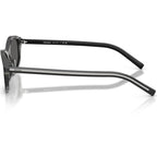 Prada PRD17S Black Basalt Horn Dark Grey Side
