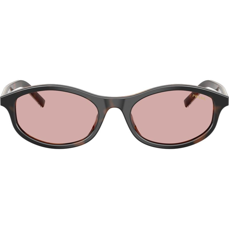 Prada PRD17S Cherry Tortoise Tobacco Horn Light Violet Front
