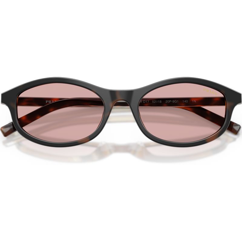 Prada PRD17S Cherry Tortoise Tobacco Horn Light Violet Front2