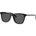 Prada PRD18SD Black Basalt Horn Dark Grey Angle